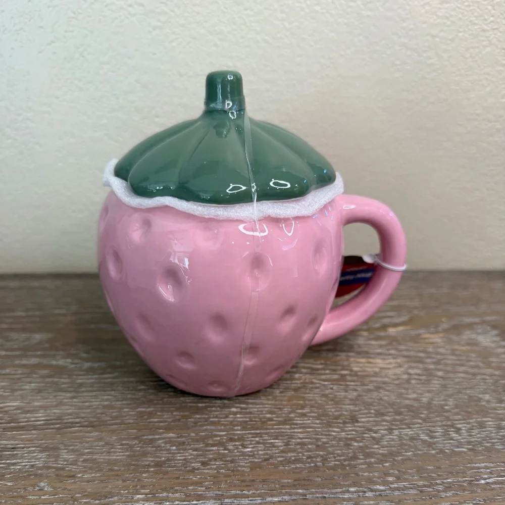 Target Bullseye Playground Valentine’s Day Strawberry Ceramic Mug